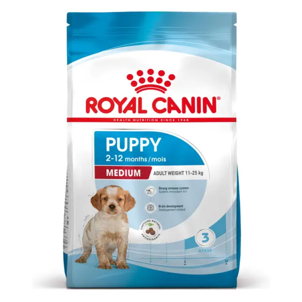 alimento para perro royal canin medium puppy